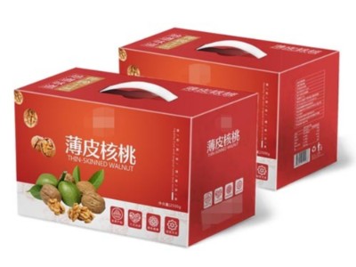 來濟南禮品盒定制廠家定制干果禮盒，讓您過個喜慶年！